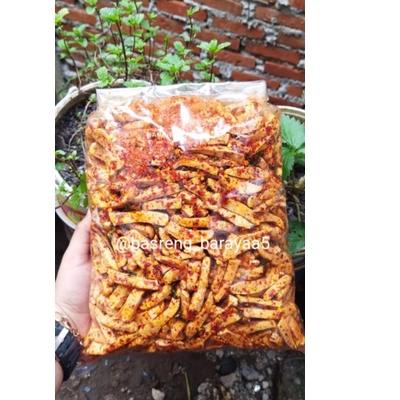 

Harga Baru basreng baso goreng gurih stik pedas daun jeruk 1kg (Terbaik)/【5.5 SALE】/5.5 COD/「Original」/【Grosiran Murah✅】