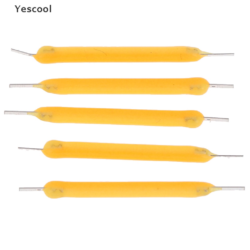 Yescool 10Pcs Lampu Bohlam LED COB Super Terang Tenaga Surya Power Filament