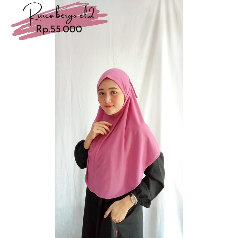 Eltu Bergo Rako Pink Fanta