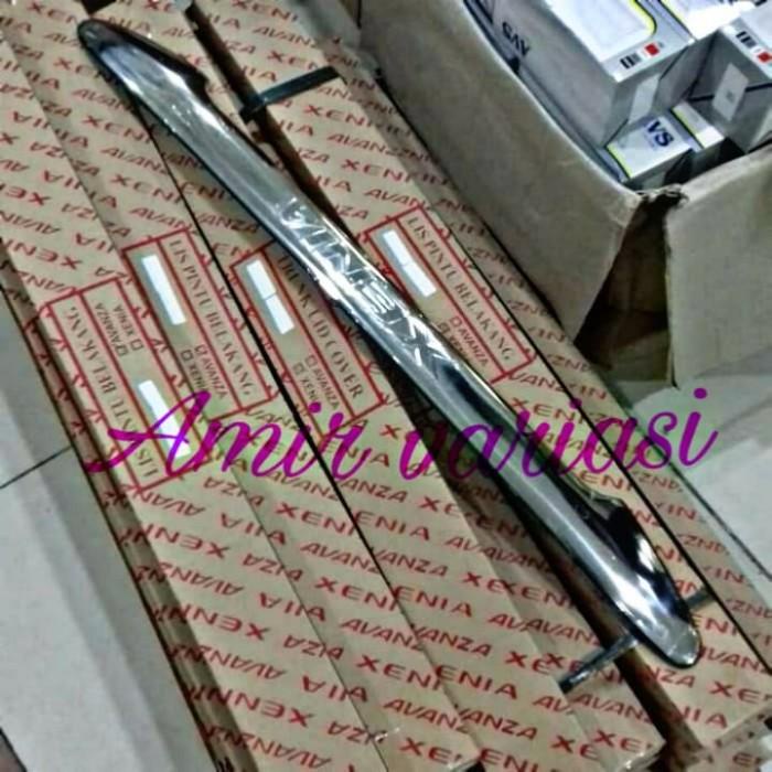 Bumper | Trunklid/Lis Pintu Belakang Avanza/Xenia Lama Chrome