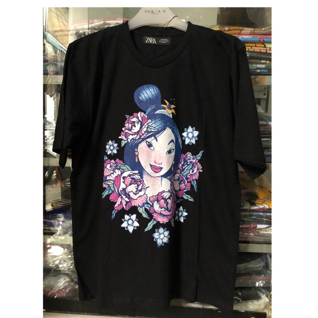 T-Shirt / Kaos ZARA art Mulan
