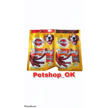 Pedigree meet jerky 60gr &amp; 80gr snack anjing