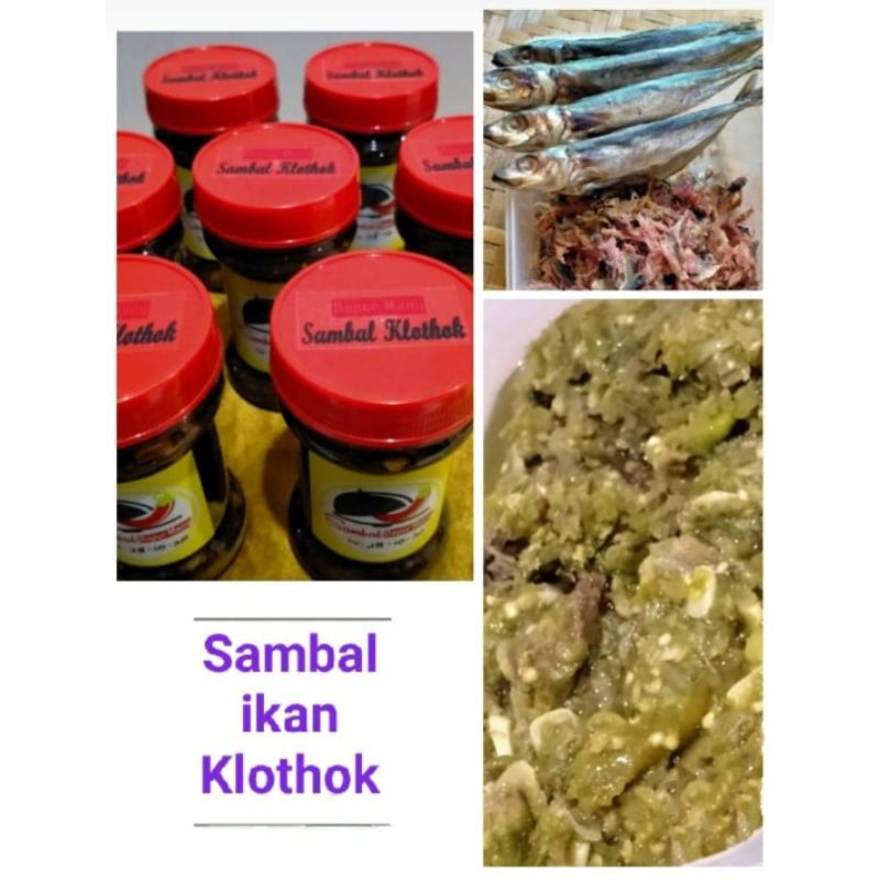 

Sambal ikan klothok