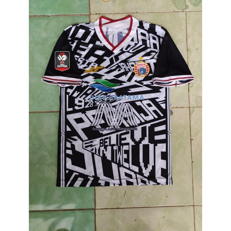 JERSEY BOLA PERSIJA GK KIPER FULL PATCH PIALA MENPORA 2021 GRADE ORI