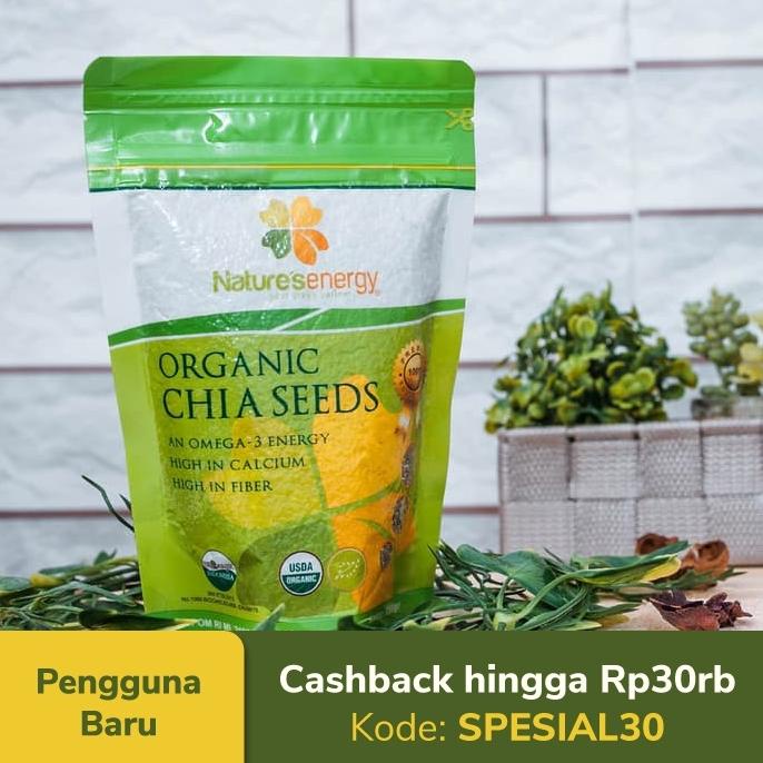 

TERMURAH Nature`s Energy Organic Black Chia Seed Peru - 250g AP200
