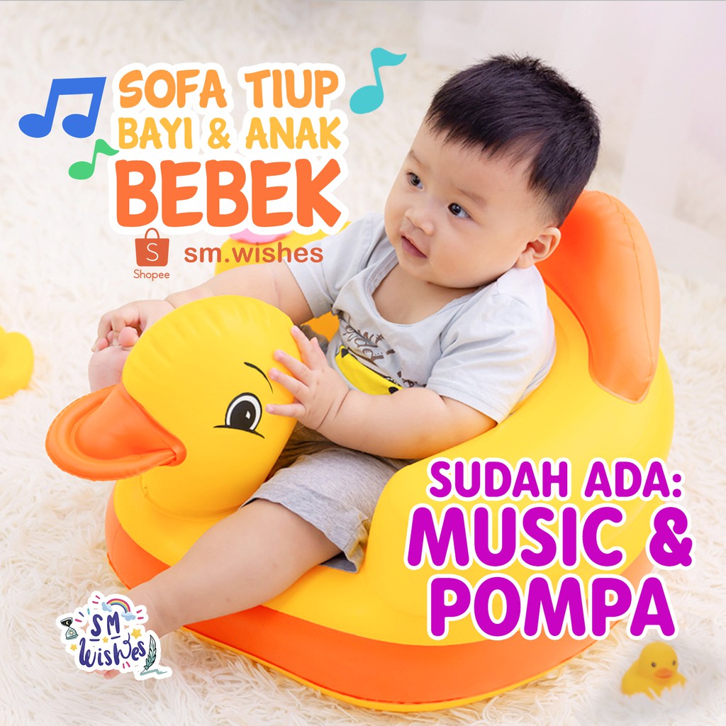 Sofa Tiup Bebek Bayi Balita Musik Untuk Belajar Duduk Dan Kursi Mandi Makan Kado Anak Ulang Tahun Shopee Indonesia
