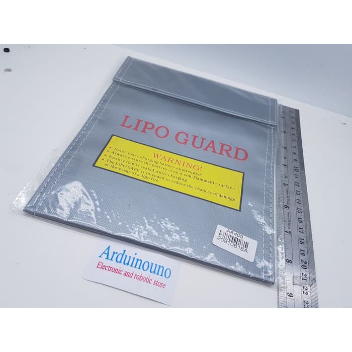 Tas Baterai Lipo Safe Guard battery Bag Medium 18x22cm 18x22 protector