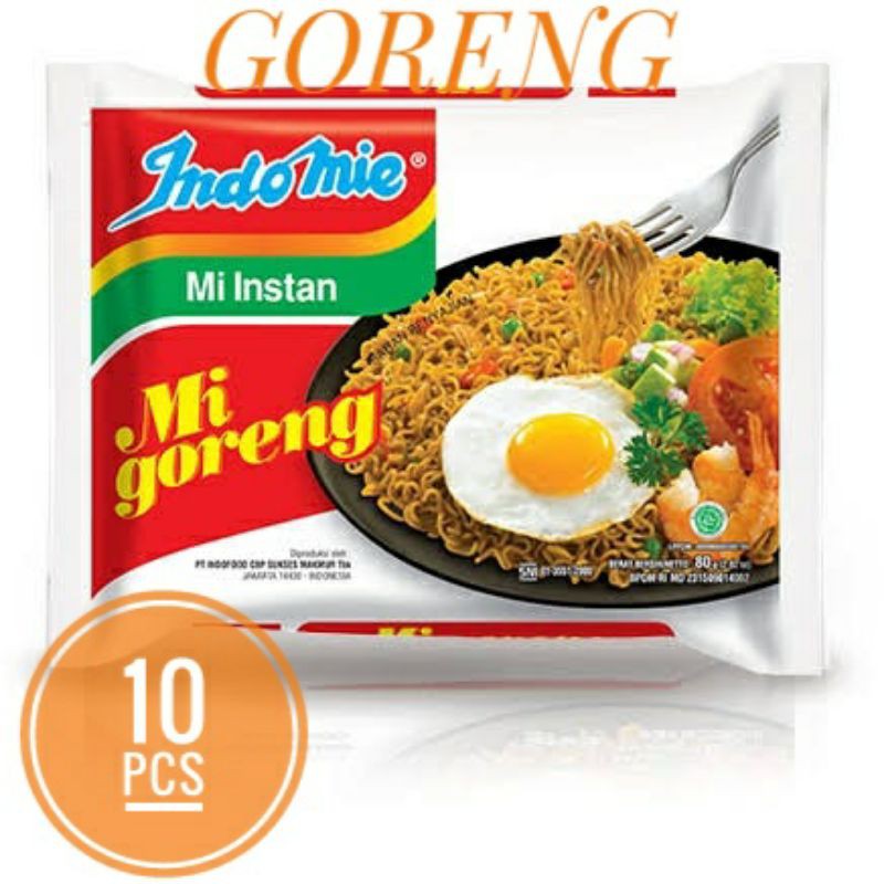 INDOMIE GORENG BELI 10PCS