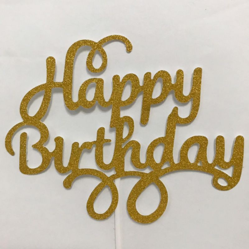 

Topper Happy Birthday