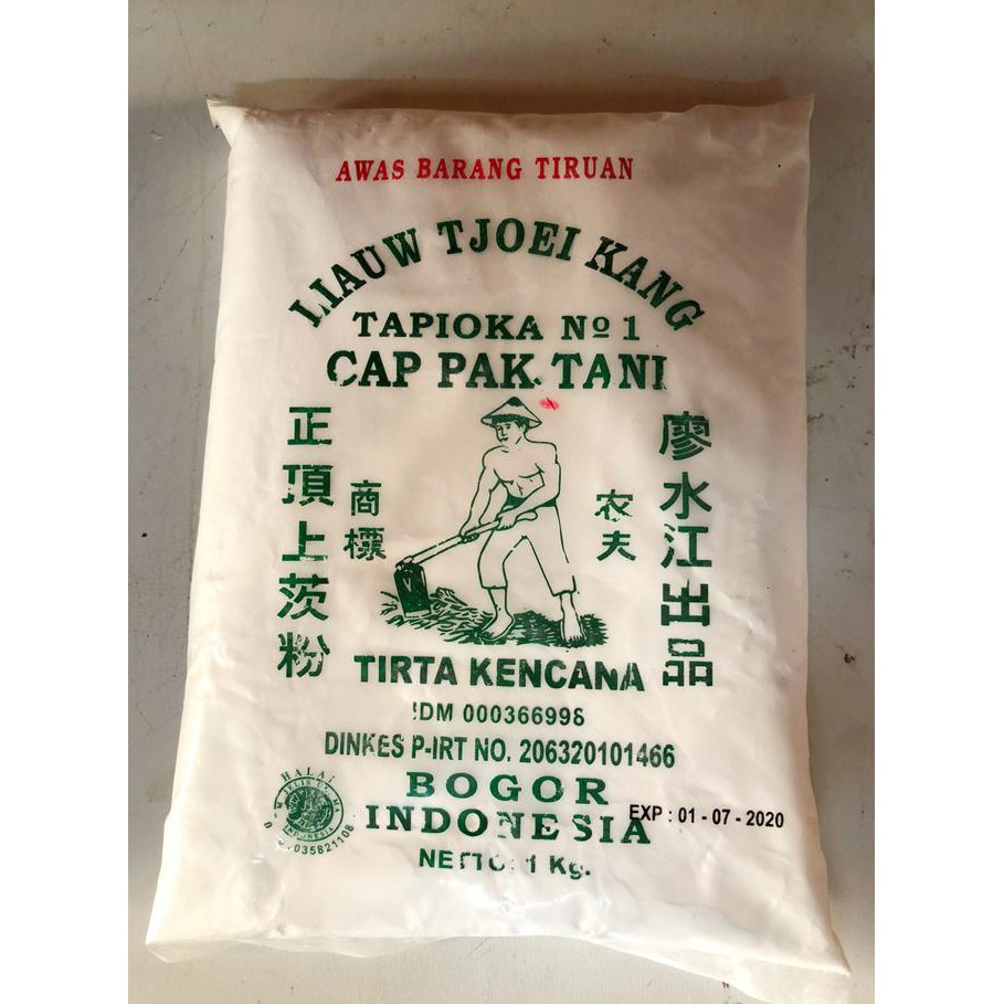 

Sale!! Sagu Cap Pak Tani Liauw Tjoei Kang 1 Kg Terbaru