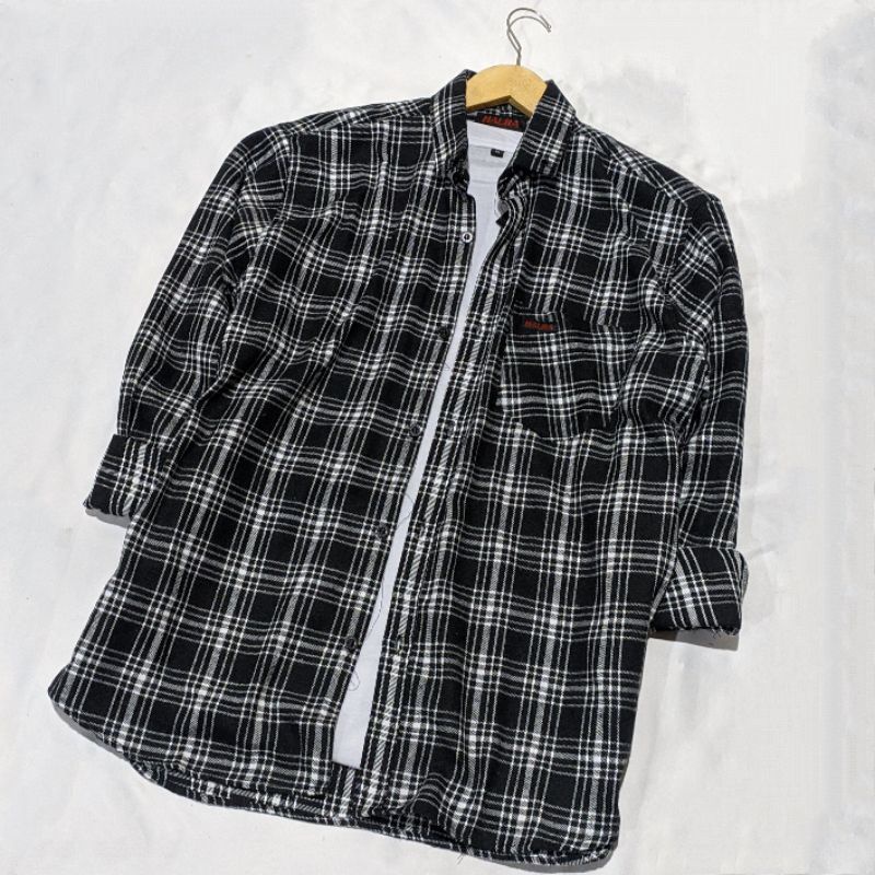 flanel pria wanita panjang kemeja flannel best seller atasan flanel wanita kemeja wanita fashion flanel wanita distro-Bi