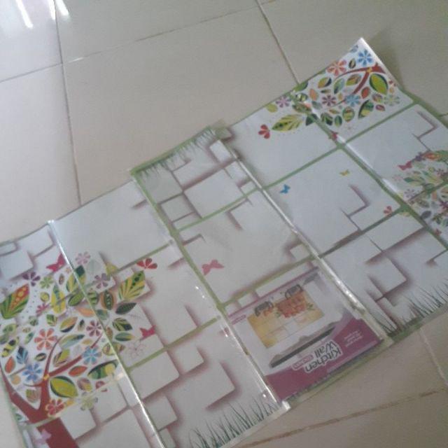  Stiker  Wallpaper Dinding  Dapur Aneka Motif Acak 75 