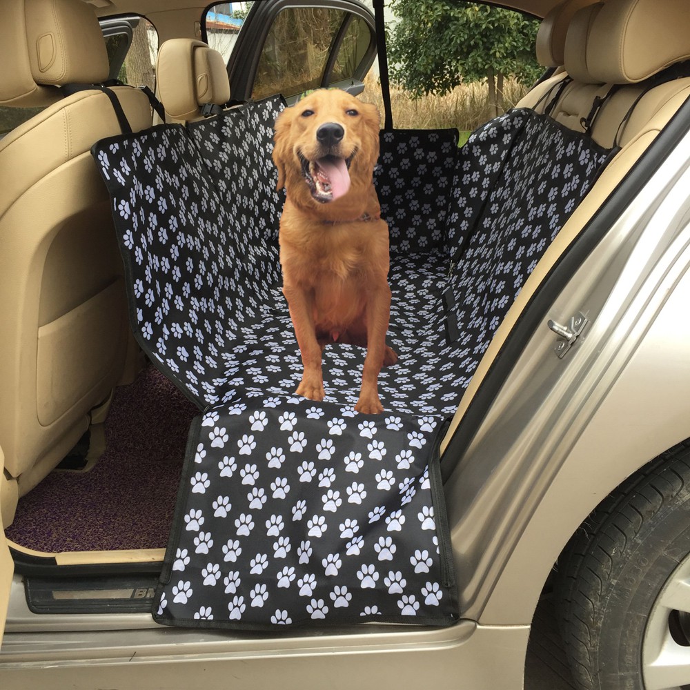 Karpet Matras Cover Alas Duduk Anjing untuk Mobil - SUV - OMHZY3BK Black