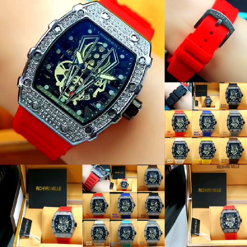 Jam Tangan Pria Rafael Nadal RM 27-03 NTPT Carbon Fiber Tourbillon