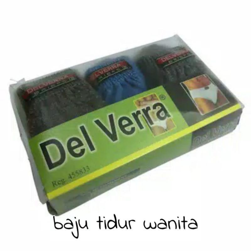 CD PRIA DEWASA DEL VERRA / CELANA DALAM PRIA DEWASA MURAH ISI 3PCS