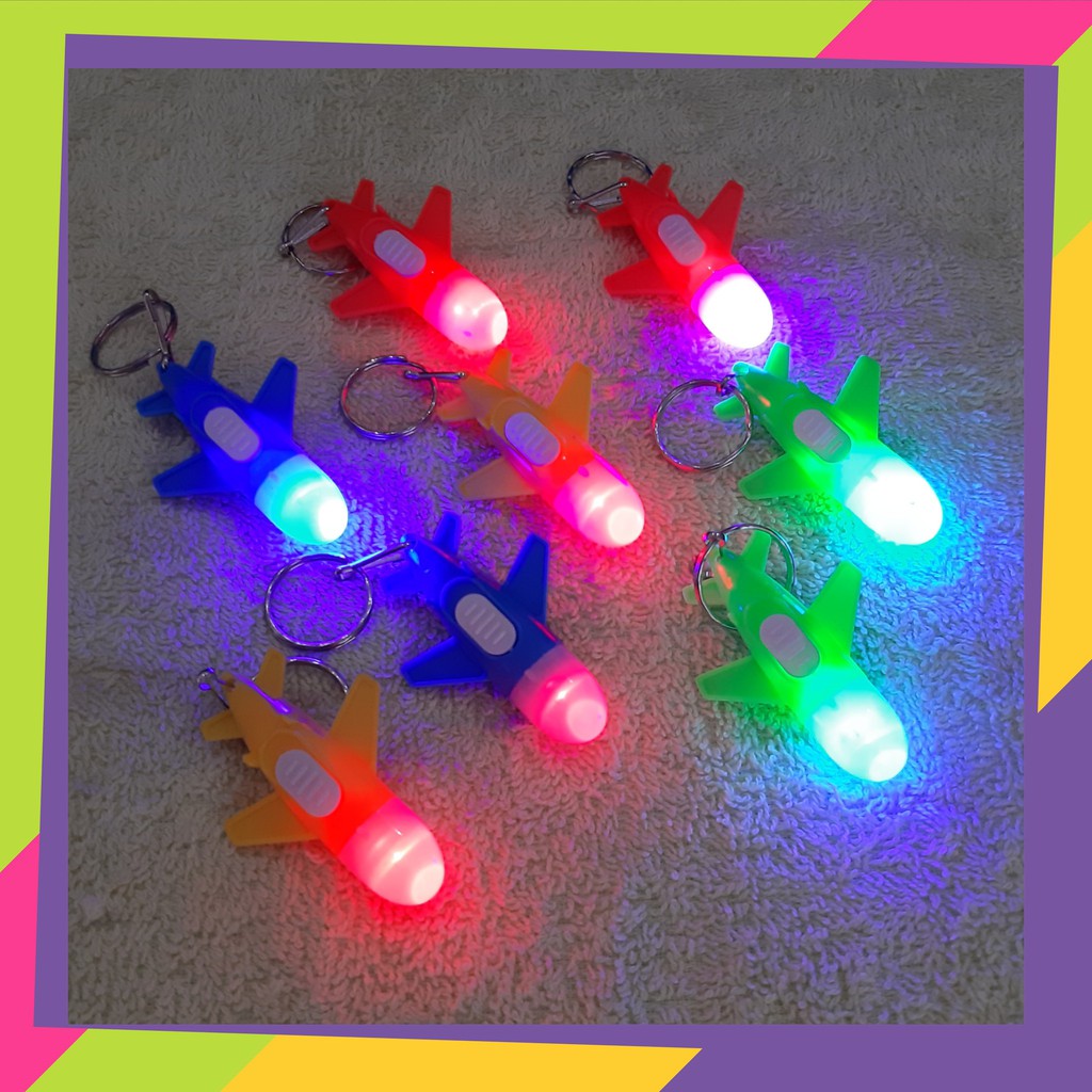 [Grosir] 12 pcs gantungan kunci/konci peluru kendali - lampu LED - key chain - 436