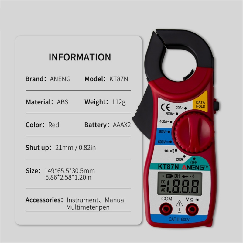 Zzz Multimeter Digital Dengan Layar LCD