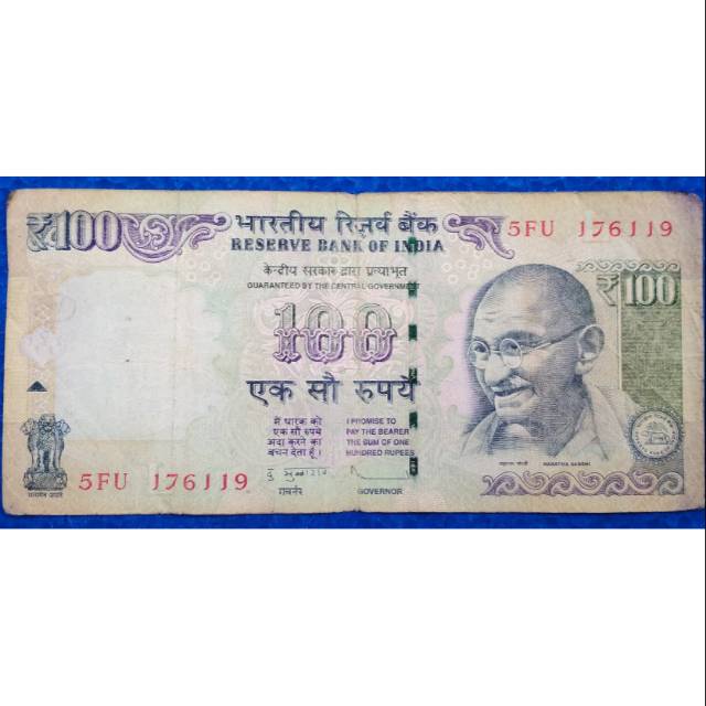 UANG INDIA 1OO RUPEES