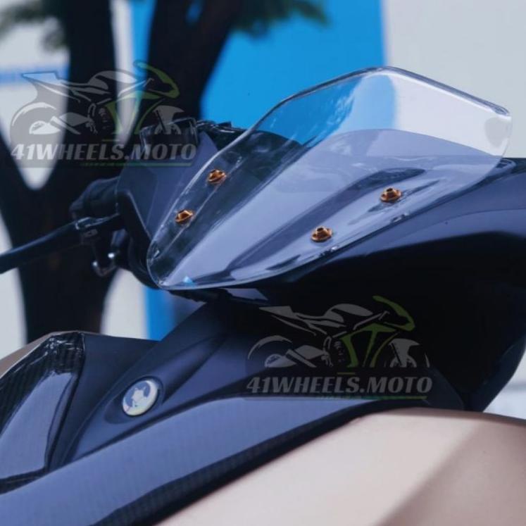 ✈ Windshield Aerox standar Bening.Visor Aerox Standar Bening ✰