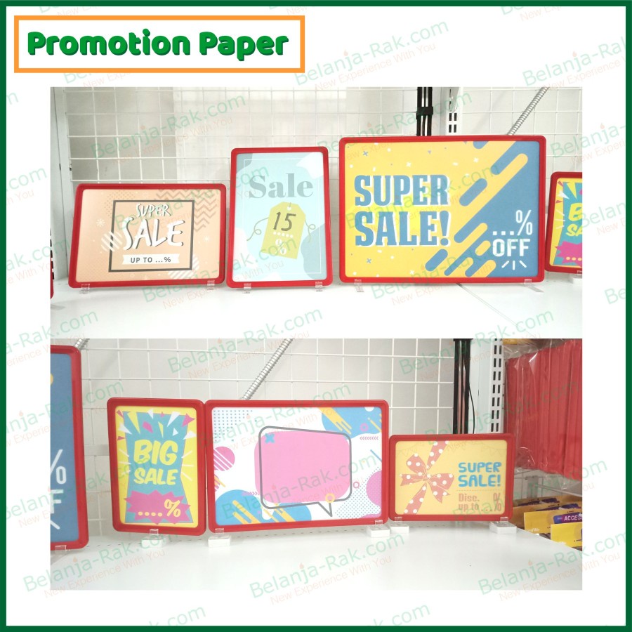 

Promotion Paper Kertas Promosi Berbagai Ukuran