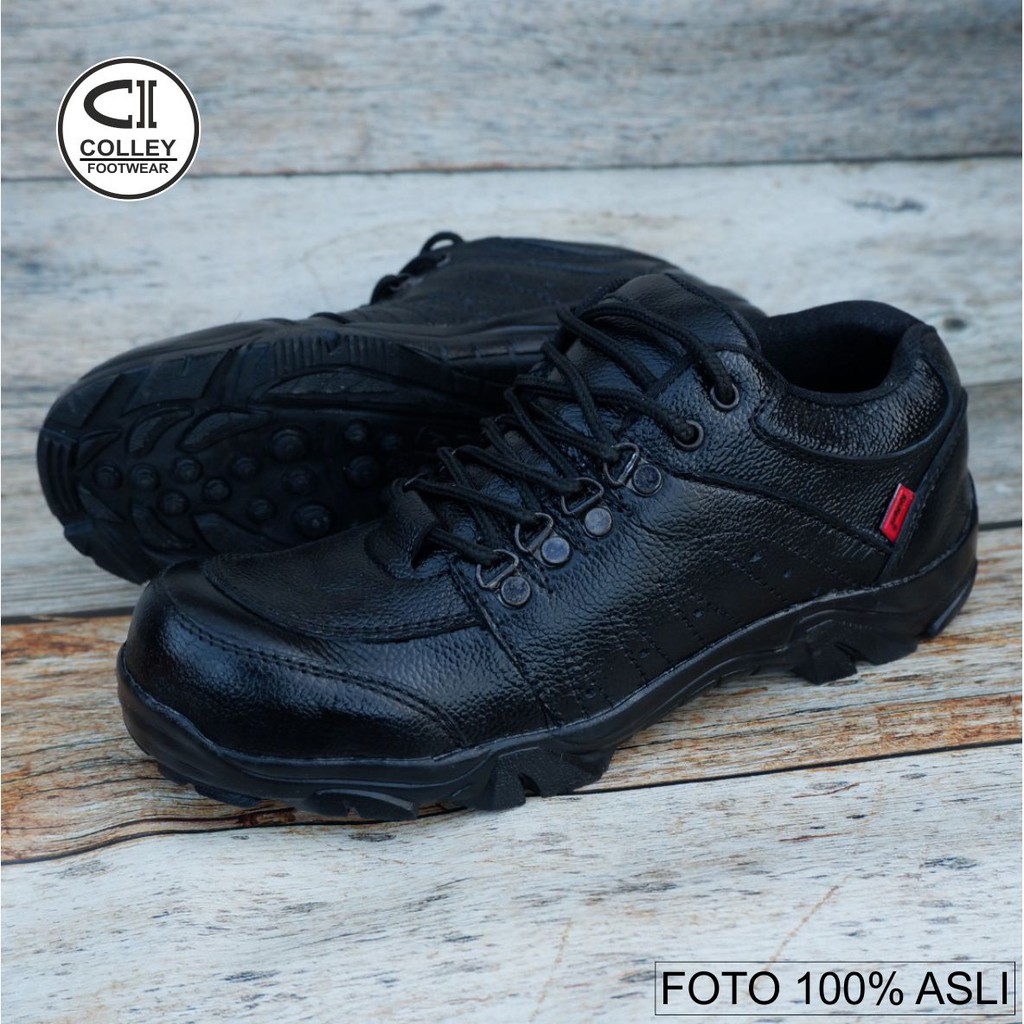 COD - SEPATU BOOT 100% KULIT ASLI / SEPATU GUNUNG / BOOT PENDEK OUTDOOR / BOOTS CLY-BOO.010