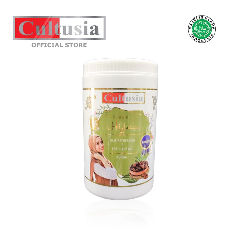 Cultusia Creambath Hijab Kurma 1000ml