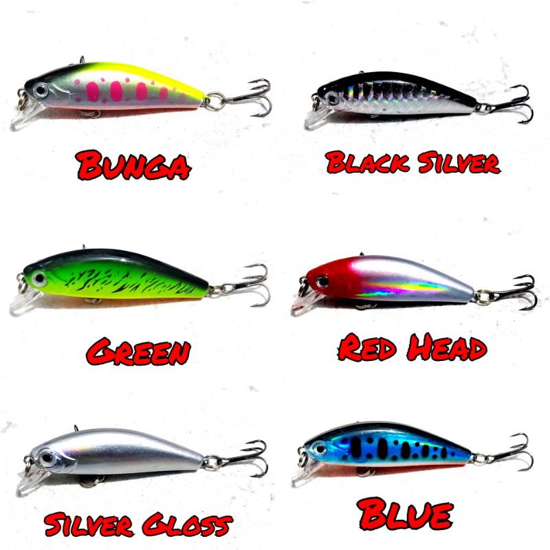 Ultra Light Minnow Replika Agile Long Casting Lure