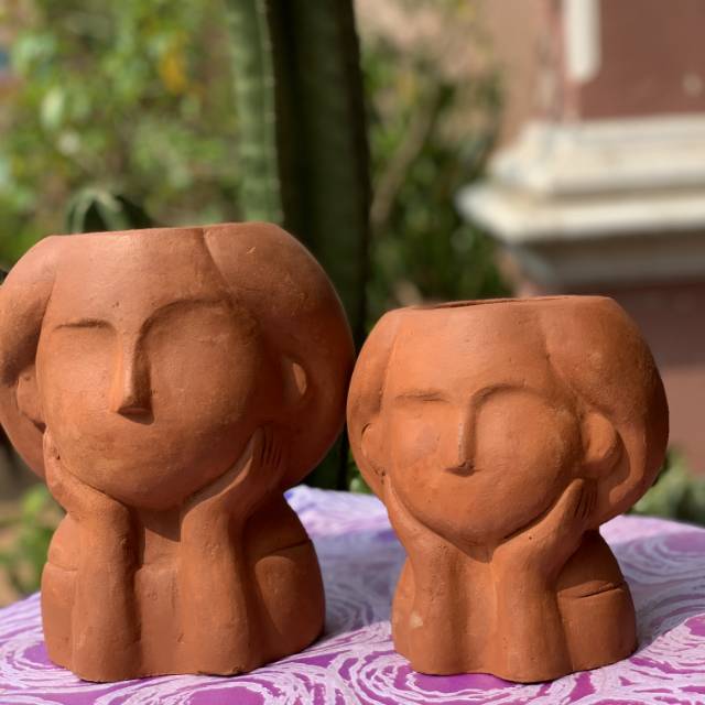Pot terracota terakota gerabah tanah liat clay pot pot Pot terracota terakota gerabah tanah liat clay pot pot