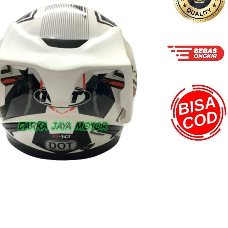 ➭ spoiler 3D GP KYT R10 jumbo warna black glossy & black matt ❄