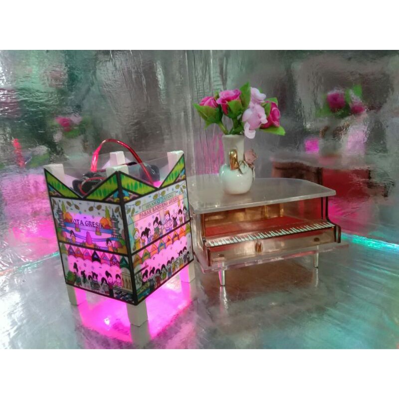 Lampu Lampion Damar Kurung Mini