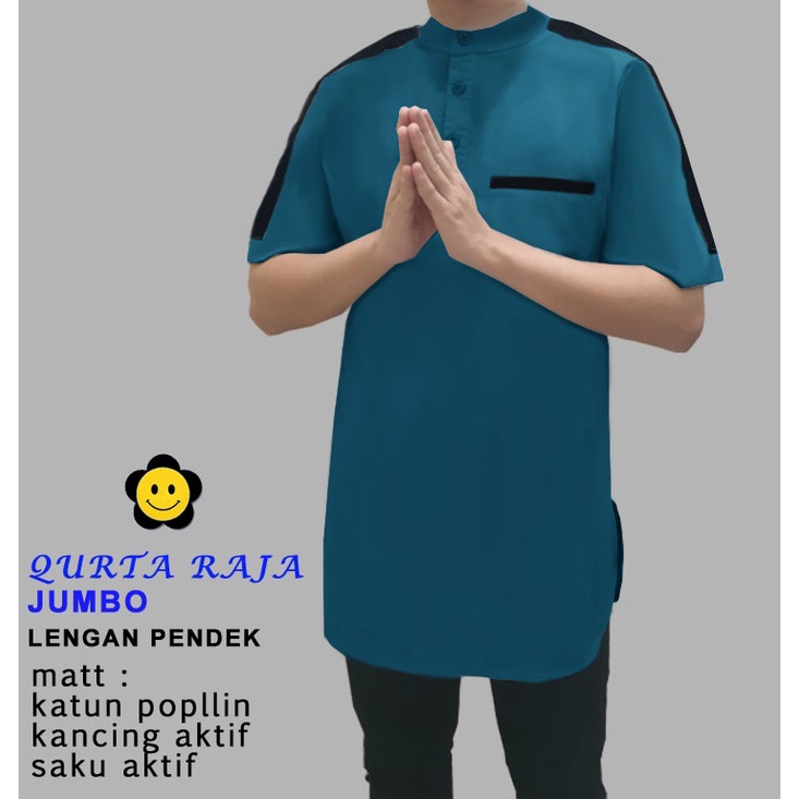 CTN Baju muslim koko QURTA pendek terlaris best seller