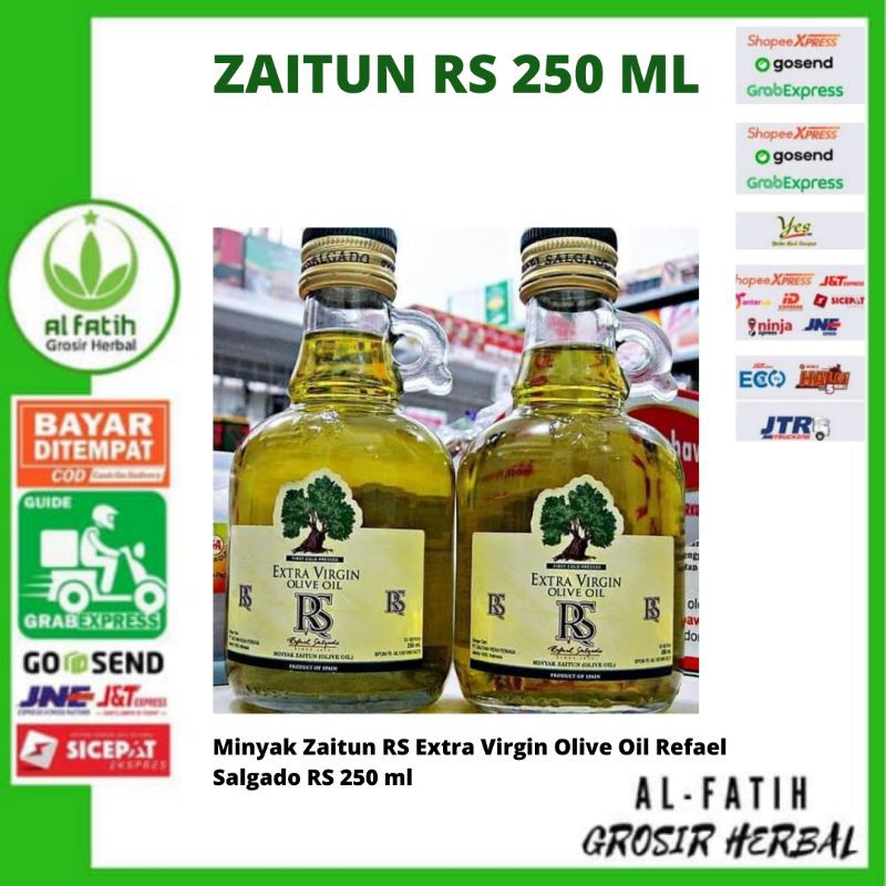 

Minyak Zaitun RS Extra Virgin Olive Oil Refael Salgado RS 250 ml