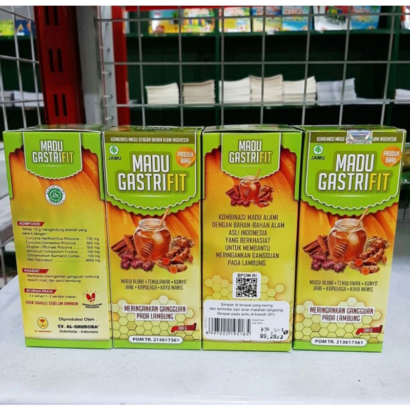 

Madu Lambung Gastrifit 280gr Al Ghuroba