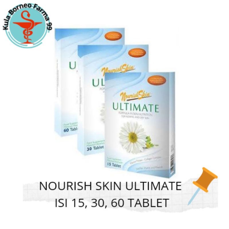 Nourish Skin Ultimate isi 15, 30, 60 tablet