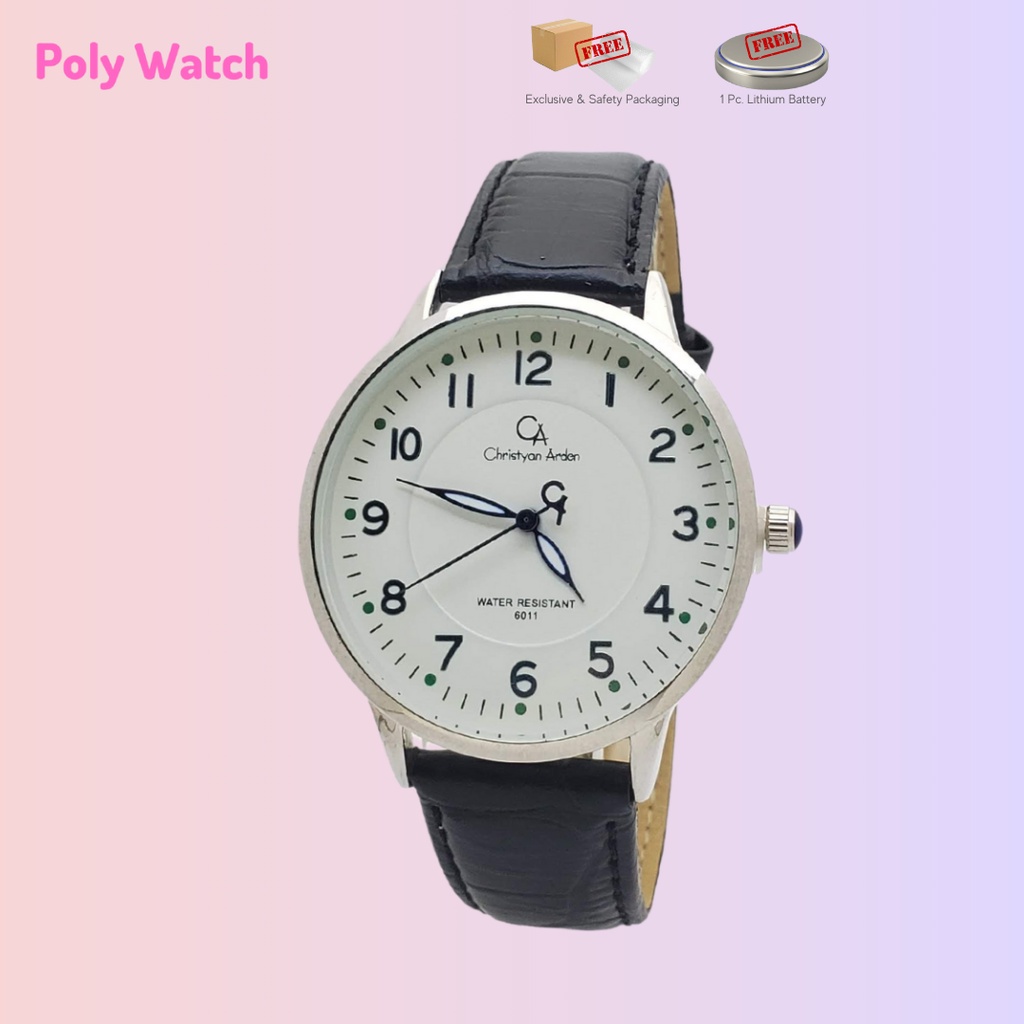 Jam Tangan Fashion Pria Kulit Christyan Arden Original CA3111