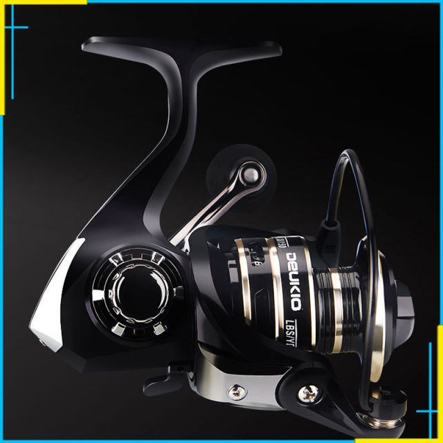 Satoehobie Reel Ril Pancing Deukio Metal AC2000 untuk Kesting Joran Mancing Ikan Udang