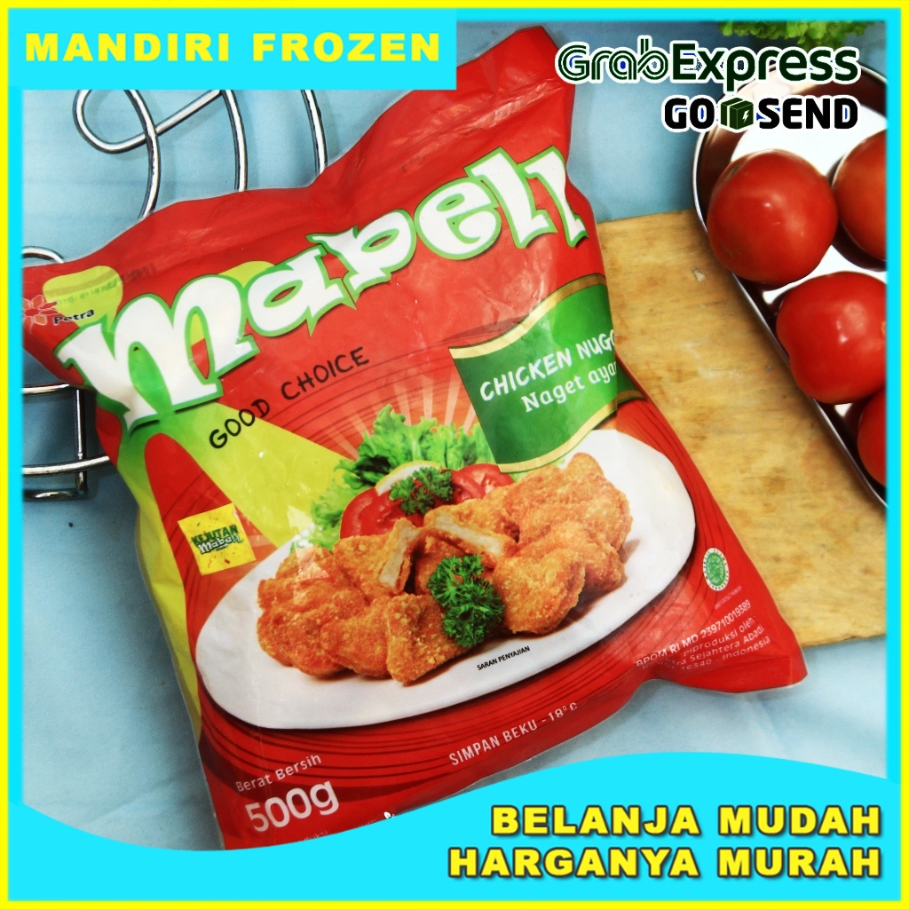 

MABELL Nugget Ayam 500gr - Makanan Beku Olahan Murah