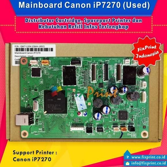 Board Canon Ip7270, Mainboard Canon 7270, Motherboard Ip 7270 Cabutan Sae