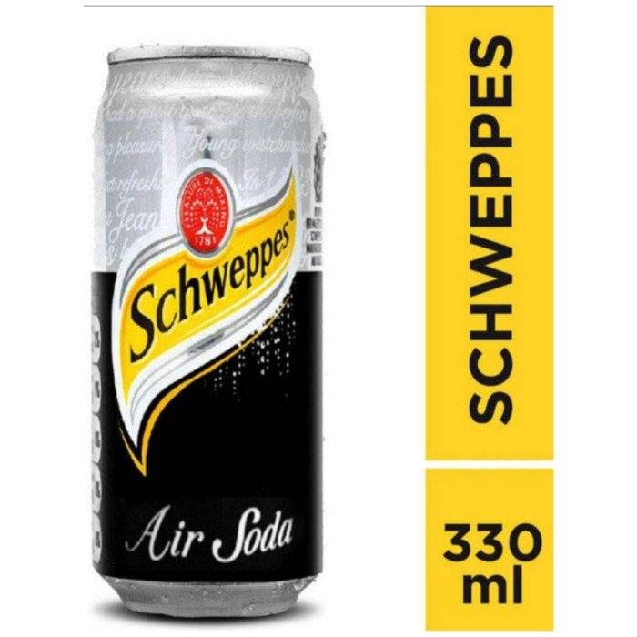 

Ge602Gt Schweppes Soda Water / Air Soda 330Ml / Schweppes Air Soda Kaleng Ds5545101