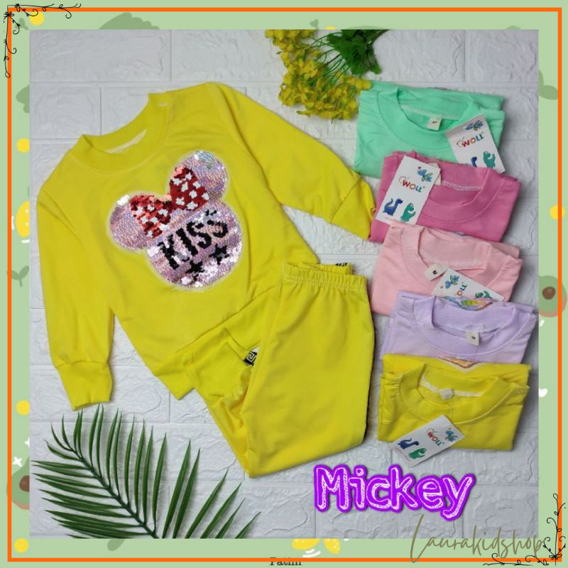 Setelan Sweater Anak Perempuan Import 2-5 Tahun Part 2