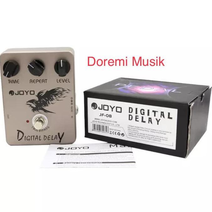 Efek Gitar Joyo Jf 08 Digital Delay Original