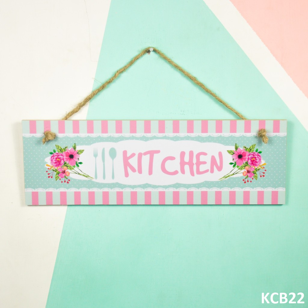 Wall Decor Pajangan Gantungan Hiasan Dinding Dapur Shabby Chic B22