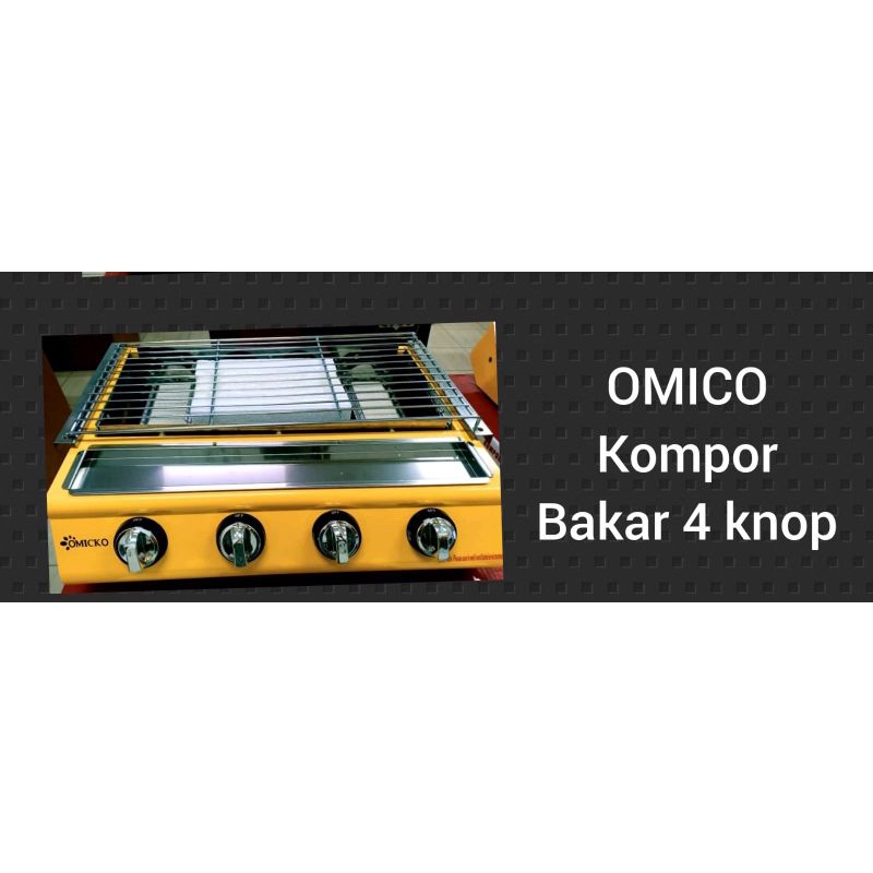 Omicko Kompor Bakar Sosis 4 knop