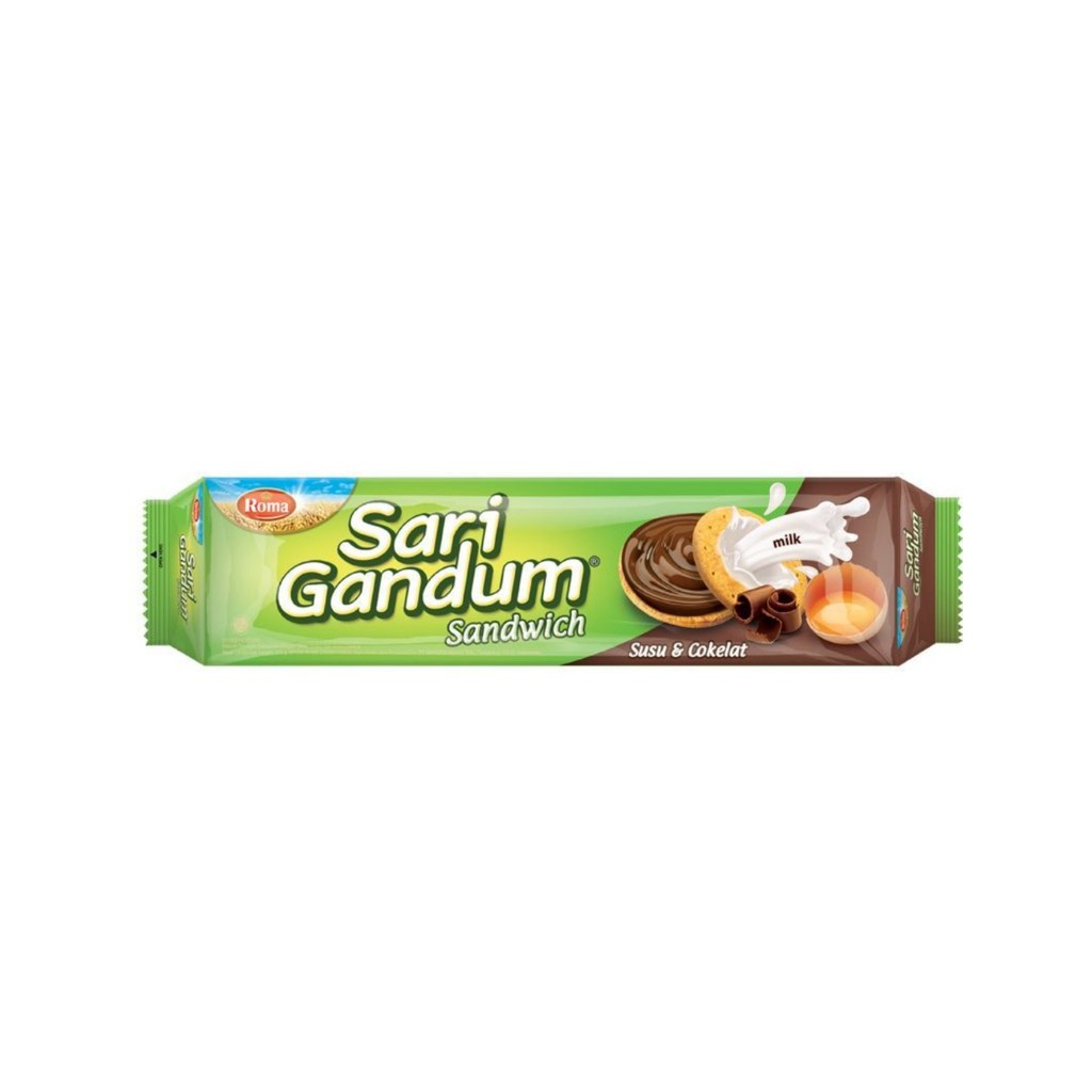 

ROMA SANDWICH SARI GANDUM COKLAT 115G