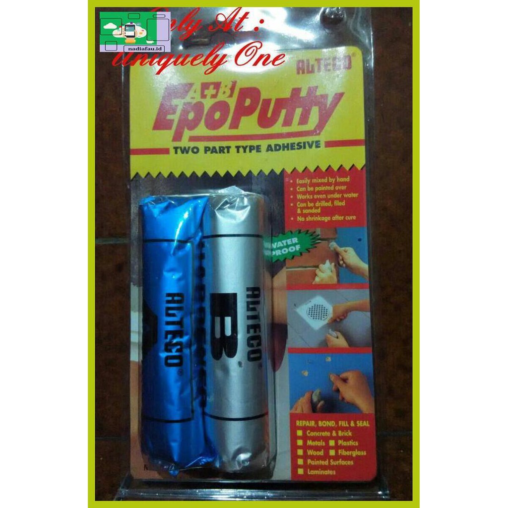 

R4E5Et- Alteco Epo Putty 2 Part Adhesive 100 Gr Lem Dodol Serba Guna Fyhf7T-