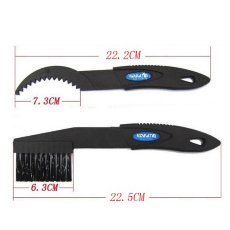 [SEPEDA] - Bicycle Chain Cleaning Brush / Sikat Pembersih Rantai Sepeda - YQ012 - Black