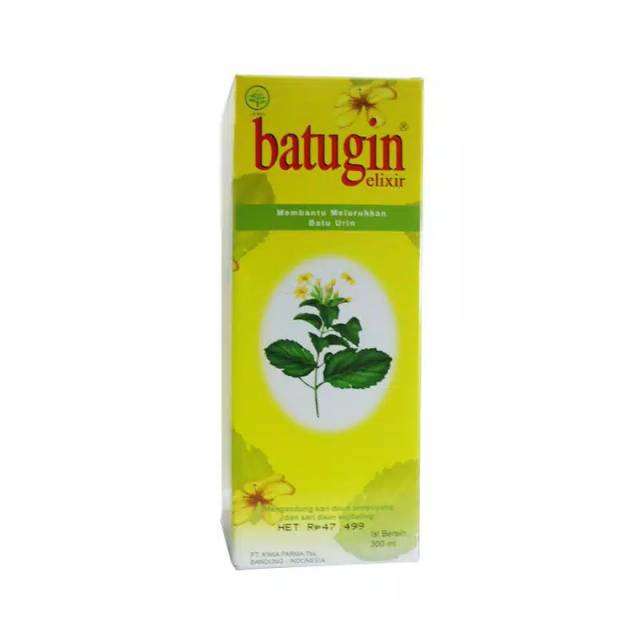 Batugin Elixir 300ml/120ml Peluruh Batu Urin ORIGINAL-BPOM