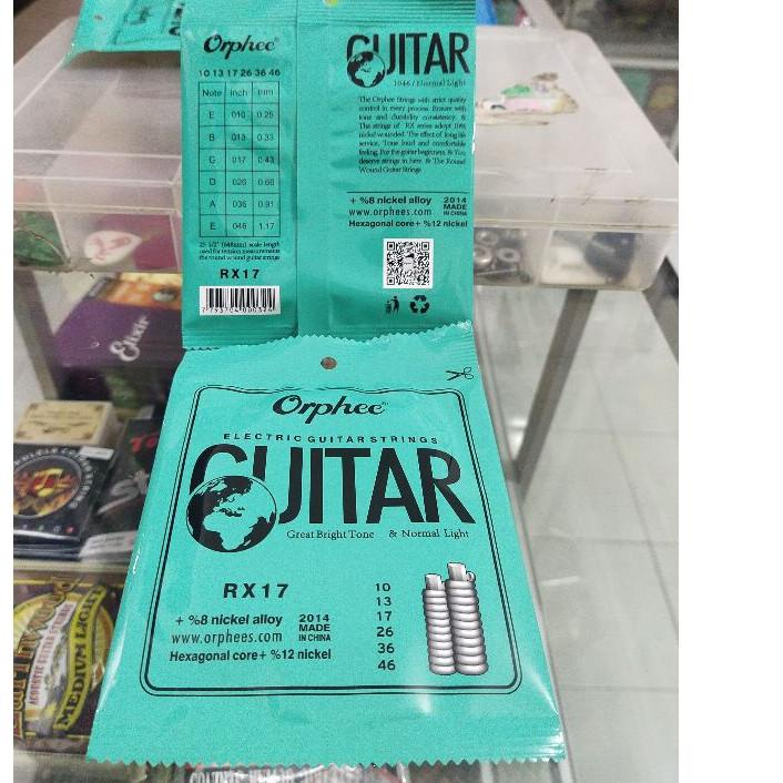 *TERMURAH* Senar Orphee Electric orphee rx17 orphee 010 Dijamin