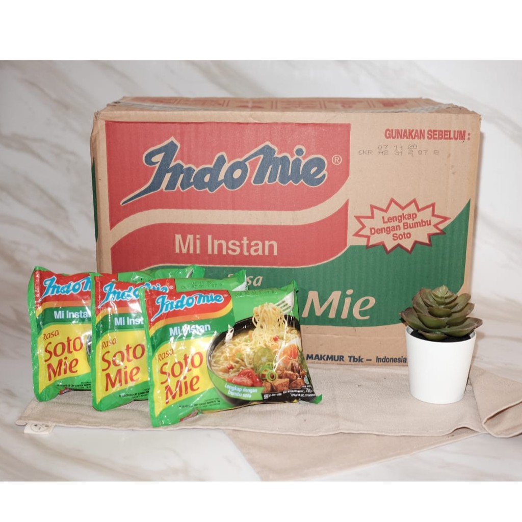 

Indomie Soto Mie Satu Kardus