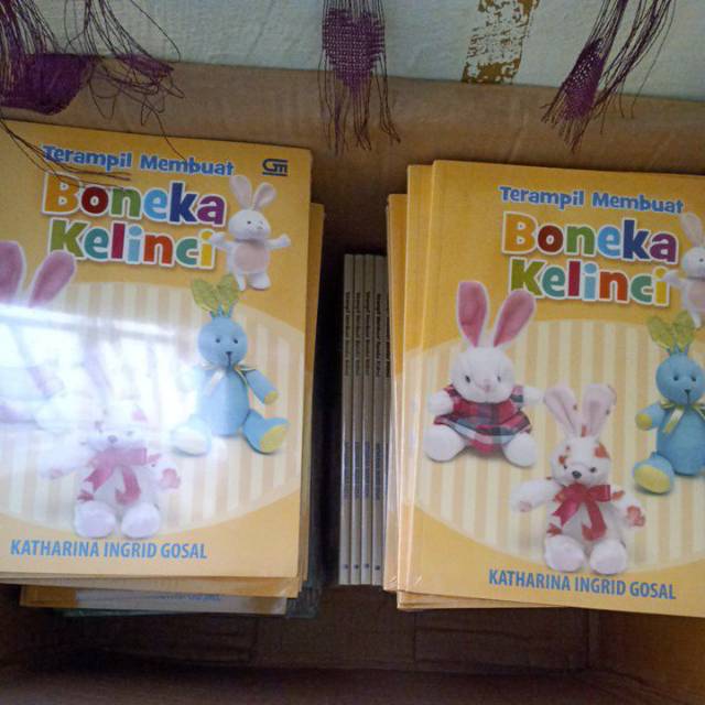 Buku Ketrampilan - Terampil Membuat Boneka Kelinci - Baru Segel